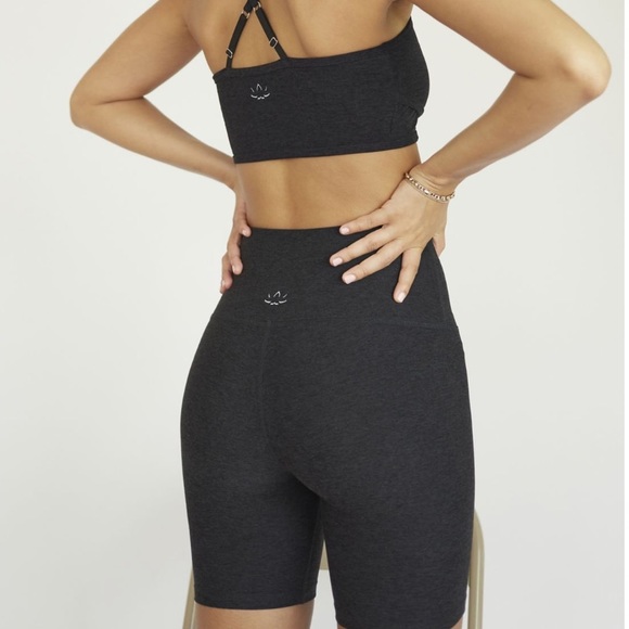 beyond yoga spacedye biker short